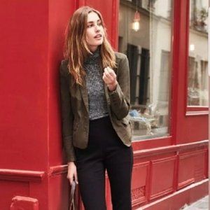 Olive green jacket blazer